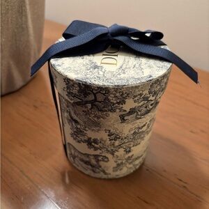 Dior Elegant Cream and Black Candle Holder